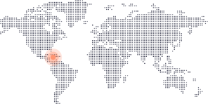 Isole Cayman sulla mappa del mondo