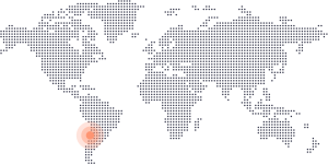 Chile no mapa do mundo