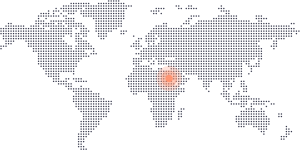 Egitto sulla mappa del mondo