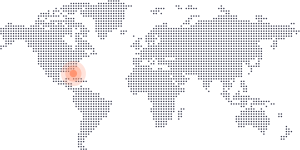 Florida on world map