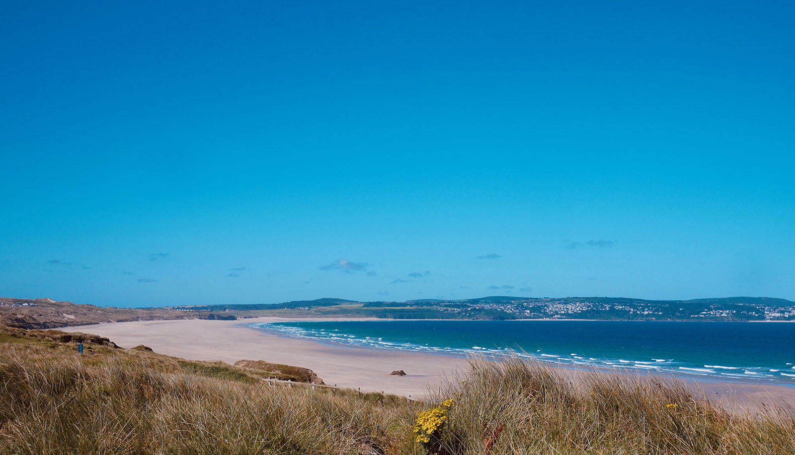 Overlooking Gwithian all the way to Hayle.