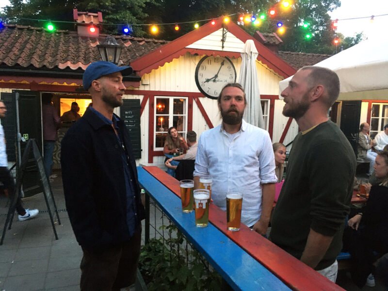 L'heure de la bière à Far i hatten.