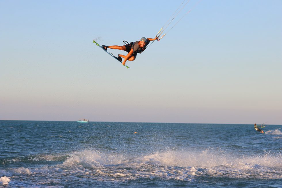 Intermediate och avancerad coaching med Gogo på Nomad Kite Events.