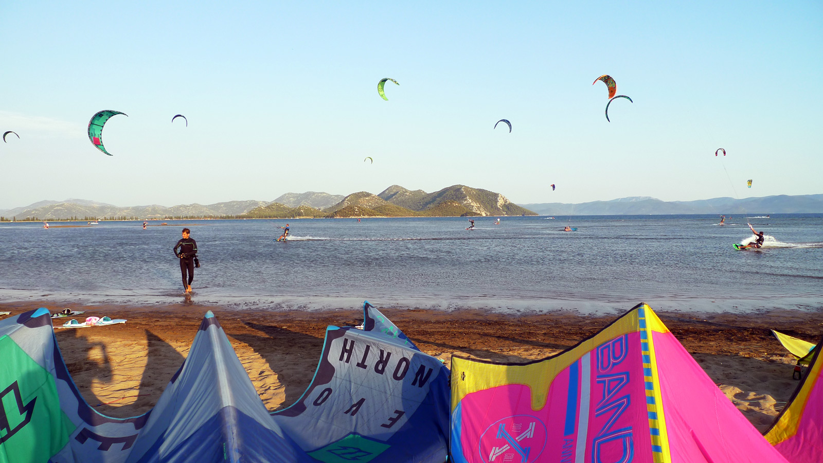 Neretva Komin kitesurfing