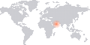 Oman on world map