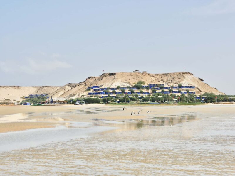 Dakhla Atitude vista da maré baixa