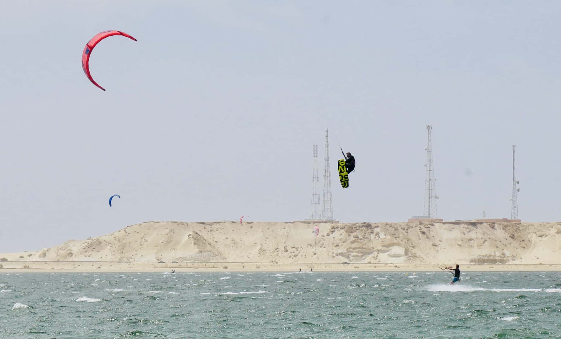 Dakhla Attitude kitesurf jump