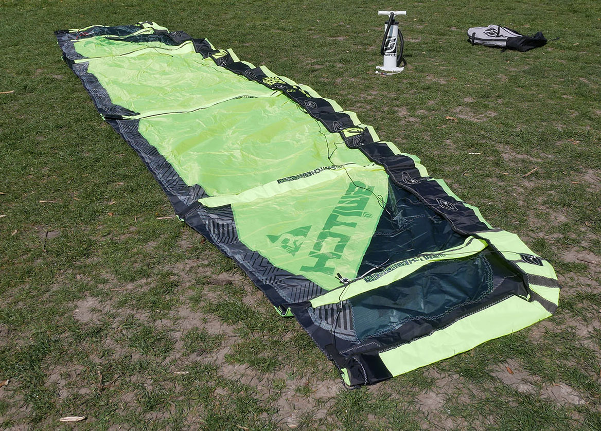 Switch Kiteboarding Krypto 8m review - Get technical on windy days!