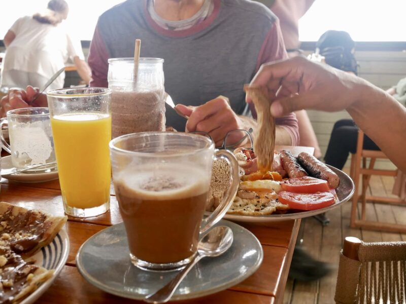 Breakfast in Tarifa.