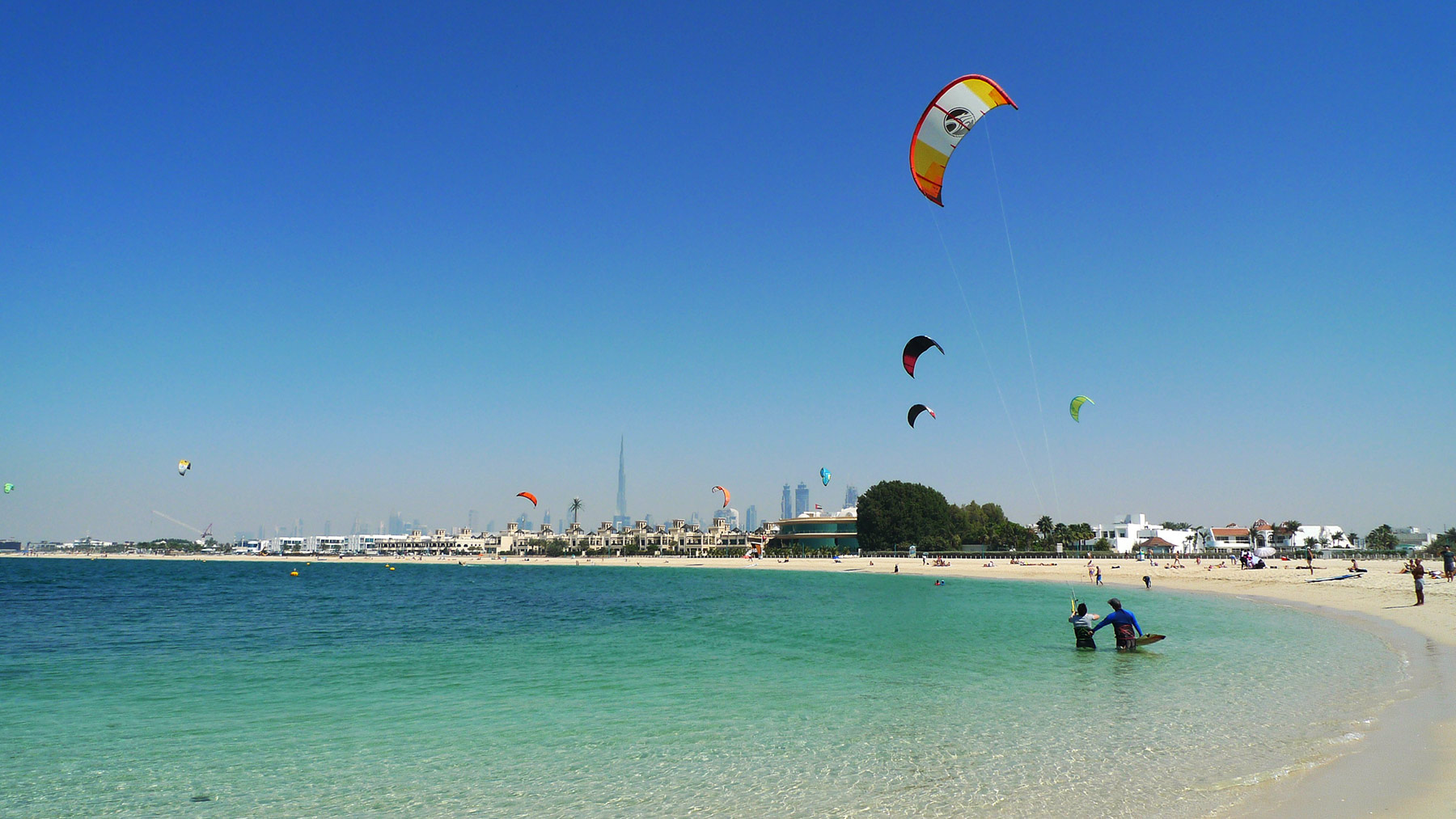Golfo Persico, spiaggia di Nessnass a Dubai