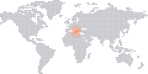 Sicilia sulla mappa del mondo