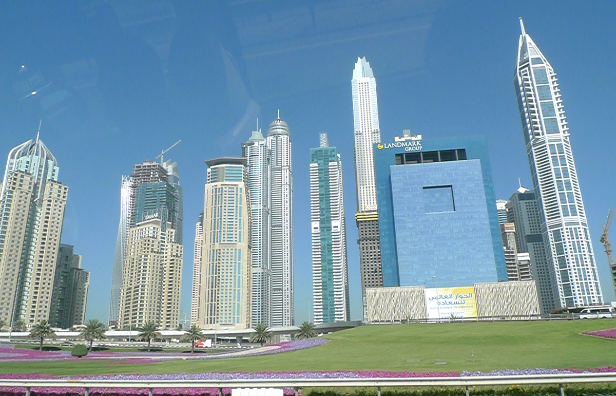 Skyscrapers in Dubai