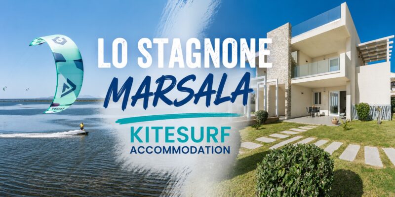 Venti di Laguna. Kitesurf accommodation at Lo Stagnone